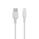 Кабель USB Hoco X20 Lightning Колір Білий 6957531068815