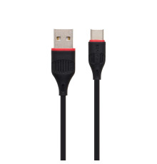 Кабель USB Borofone BX17 Type-C Колір Чорний 6957531099390