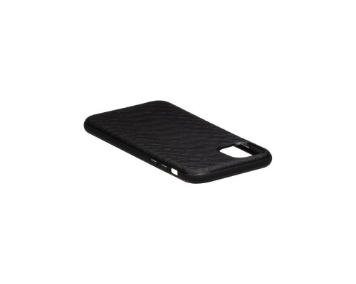 Чохол TPU Leather Croco with Magnit для iPhone 11 Pro Max Колір Чорний