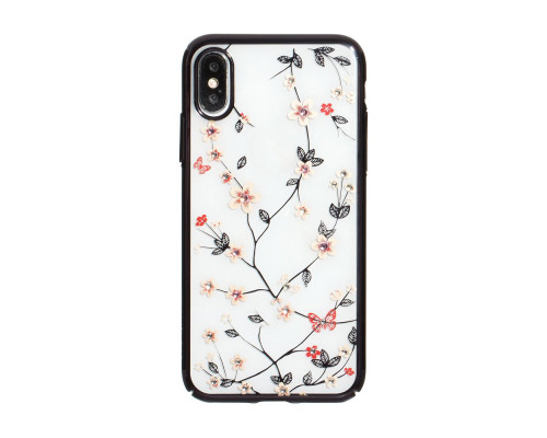 Чохол Sulada Flower для iPhone X/Xs Колір Золотий