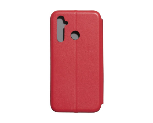 Чохол-книжка шкіра для Realme 5 Pro Колір Синiй 2020000126997