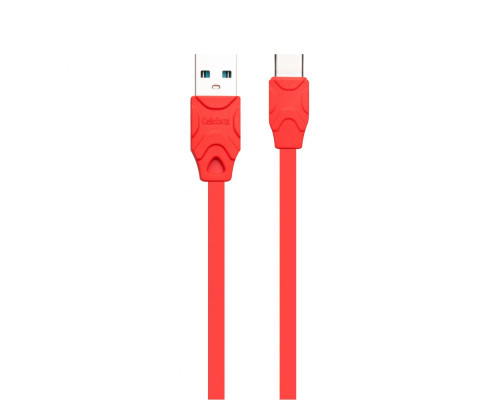 Кабель USB Celebrat CB-02t Type-C Колір Бiлий