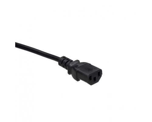 Мережевий шнур (C13-CEE 7/7) 1.5m 3*0.75mm 2 PC-186-VDE Колір Чорний