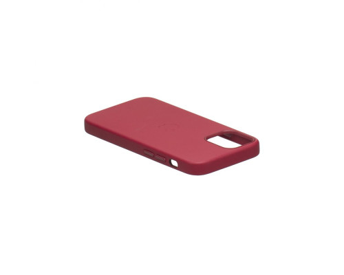 Чохол MagSafe Leather Case Full Size для iPhone 12 Mini Колір Red