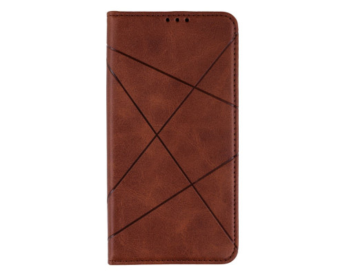 Чохол-книжка Business Leather для Samsung Galaxy A12 Eur Ver Колір Сірий