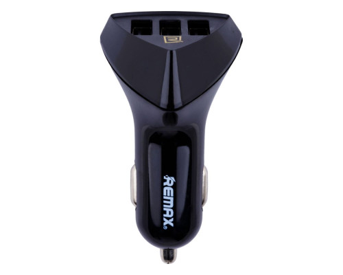 Автомобільний Зарядний Пристрій Remax RC-C304 3 USB 4.2A Колір Чорний 6954851258414
