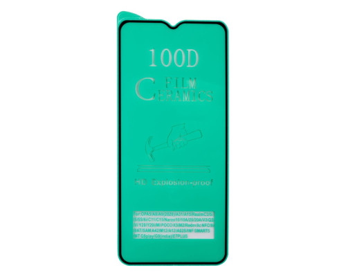 Захисне скло Film Ceramic for Samsung A02 2021 без упаковки Колір Чорний 2020000218296