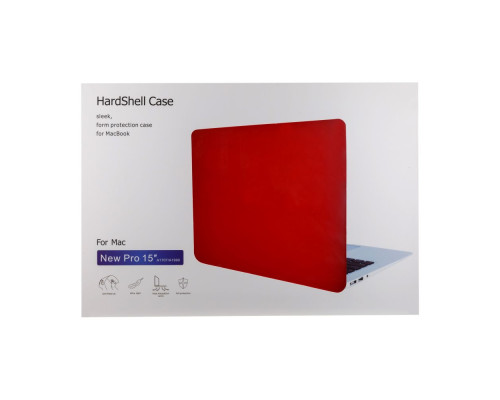 Чохол HardShell Case for MacBook 15.4 Pro Колір Transparent
