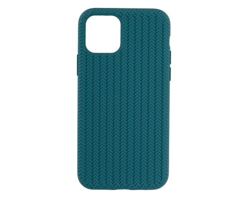 Чохол Silicone Knitted для iPhone 11 Pro Copy Колір 4, Black