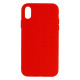 Чохол Silicone Knitted для iPhone Xr Copy Колір 6, Red