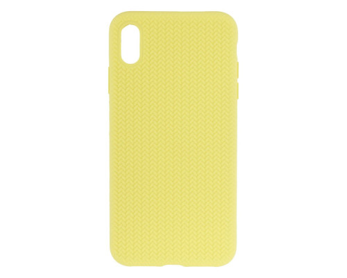 Чохол Silicone Knitted для iPhone Xs Max Copy Колір 10, Lime