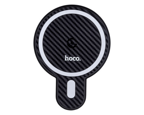 Автотримач Hoco CA85 Magnetic Wireless 15W Колір Чорний