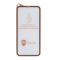 Захисне скло 9H Design for Apple iPhone X/XS/11 Pro Колір Чорний 2020000262497