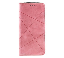 Чохол книжка Business Leather для Xiaomi Redmi Note 10S Колір Pink 2020000266495