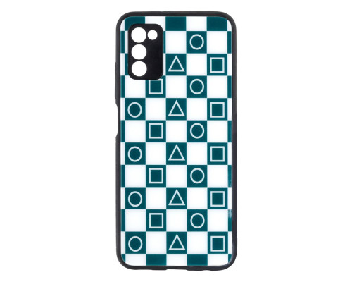 Чохол TPU Glass SG with frame для Samsung Galaxy A03s Колір 03