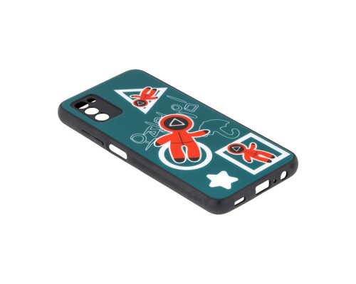 Чохол TPU Glass SG with frame для Samsung Galaxy A03s Колір 03