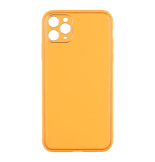 Чохол Leather Gold with Frame without Logo для iPhone 11 Pro Max Колір Peach 2020000264606