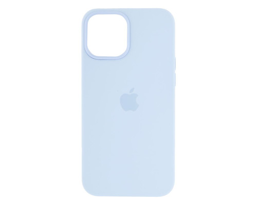 Чохол Silicone Case with MagSafe+SplashScreen для iPhone 12 Pro Max Колір 11, Capri Blue