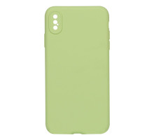 Чохол Silicone Case Full Camera no logo для iPhone Xs Max Колір 61, Avocado green 2020000293965