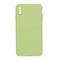 Чохол Silicone Case Full Camera no logo для iPhone Xs Max Колір 61, Avocado green 2020000293965