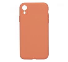 Чохол Silicone Case Full Camera no logo для iPhone Xr Колір 27, Peach 2020000293026