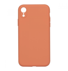 Чохол Silicone Case Full Camera no logo для iPhone Xr Колір 27, Peach 2020000293026