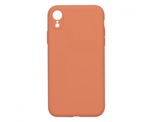 Чохол Silicone Case Full Camera no logo для iPhone Xr Колір 27, Peach 2020000293026