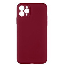 Чохол Silicone Case Full Camera no logo для iPhone 11 Pro Max Колір 56, Wine red 2020000291305