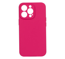 Чохол Silicone Case Full Camera no logo для iPhone 13 Pro Max Колір 37, Rose red 2020000289593