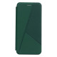 Чохол-книжка кожа Twist для Tecno Spark 7 Колір 3, Dark Green