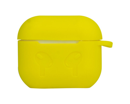 Футляр для навушників AirPods 3 With Lock Колір 50, Canary yellow