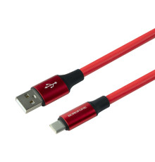 Кабель USB Borofone BX82 Type-C Колір Червоний 6974443386240