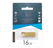 USB флеш-накопичувач T&G 16gb Metal 117 Колір Сталевий