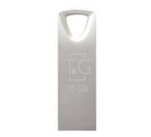 USB флеш-накопичувач T&G 16gb Metal 117 Колір Сталевий 4711472583316