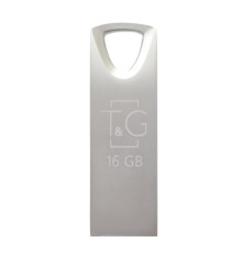 USB флеш-накопичувач T&G 16gb Metal 117 Колір Сталевий 4711472583316