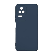 Чохол Full Case TPU+Silicone Touch No Logo для Xiaomi POCO F4 4G/5G Колір 20, Синій 2020000326571