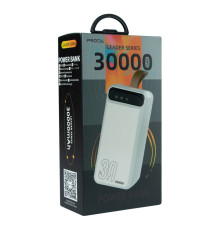 Універсальна Мобільна Батарея Remax Proda PD-P96 Leading series 30000 mAh Колір Білий