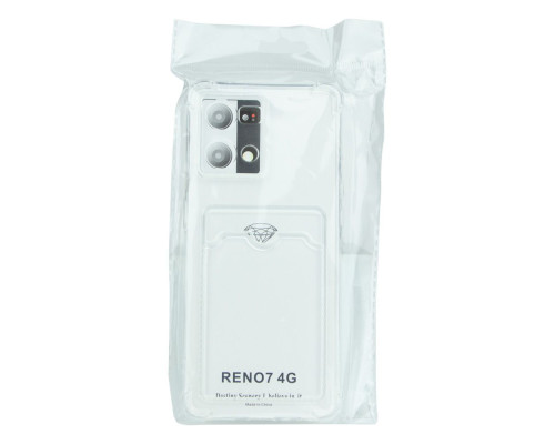 Чохол Pocket Card Transparent case для Oppo Reno 7 4G Колір Transparent