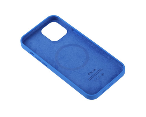 Чохол Silicone Case with MagSafe для iPhone 12 Pro Max Колір 09.Cyprus Green