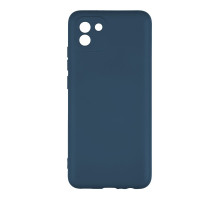 Чохол Full Case TPU+Silicone Touch No Logo для Samsung A03 4G Колір 20, синій 2020000327066