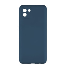 Чохол Full Case TPU+Silicone Touch No Logo для Samsung A03 4G Колір 20, синій 2020000327066