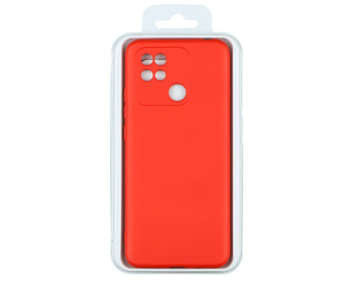 Чохол Full Case TPU+Silicone Touch No Logo для Xiaomi Redmi 10C 4G Колір 14, Червоний