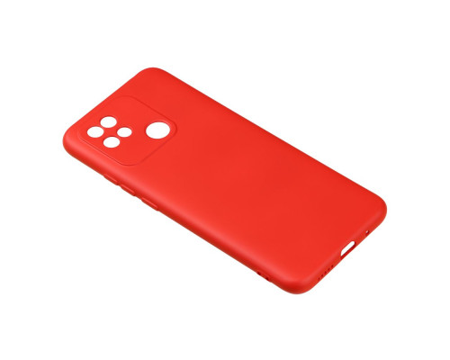 Чохол Full Case TPU+Silicone Touch No Logo для Xiaomi Redmi 10C 4G Колір 14, Червоний