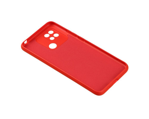 Чохол Full Case TPU+Silicone Touch No Logo для Xiaomi Redmi 10C 4G Колір 14, Червоний