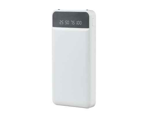 Універсальна Мобільна Батарея Power Bank XO PR162 with emergency lighting 10000 mAh Колір Білий