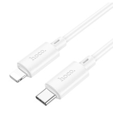 Кабель USB Hoco X88 Gratified PD20W Type-C to Lightning Колір Білий 6931474783295