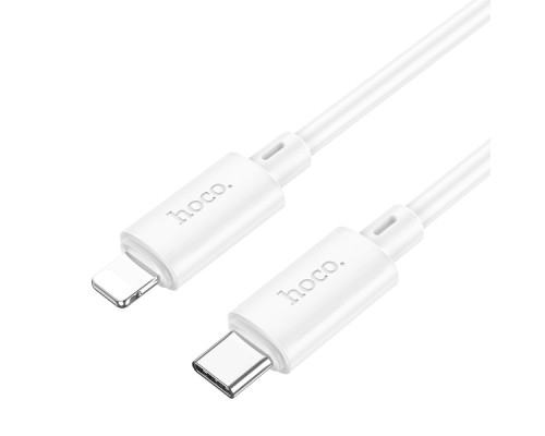 Кабель USB Hoco X88 Gratified PD20W Type-C to Lightning Колір Білий 6931474783295