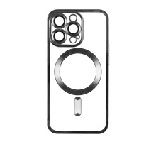 Чохол TPU Metallic Full Camera with Magsafe для Iphone 14 Pro Max Колір Silver 2020000342267