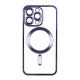 Чохол TPU Metallic Full Camera with Magsafe для Iphone 13 Pro Колір Purple 2020000342533