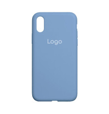 Чохол Silicone Case Full Size (AA) для iPhone Xr Колір 24.Azure 2020000150572